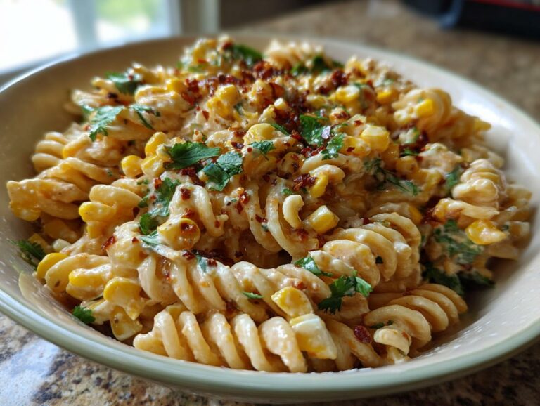 mexican street corn pasta salad