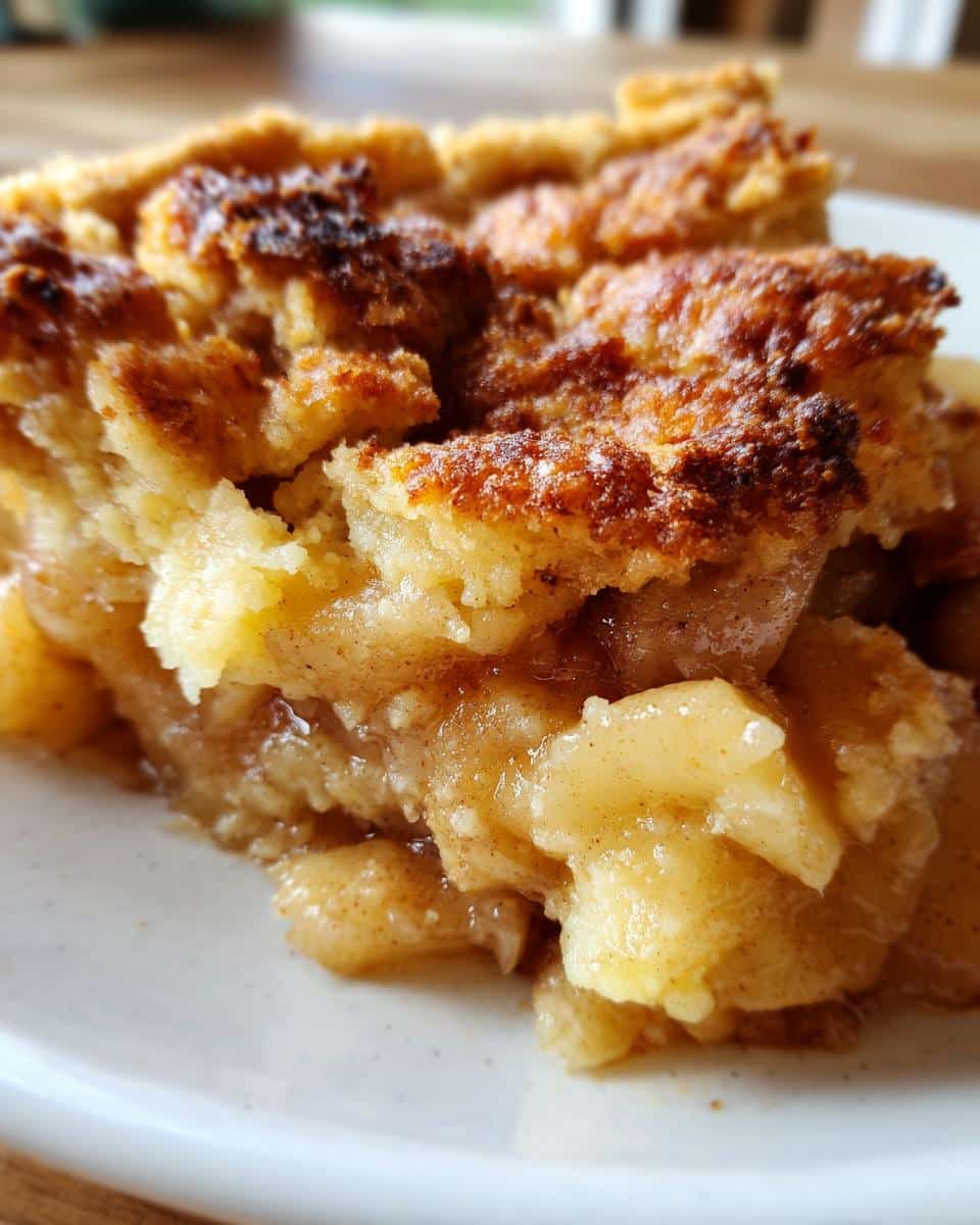 pear cobbler - detail 4