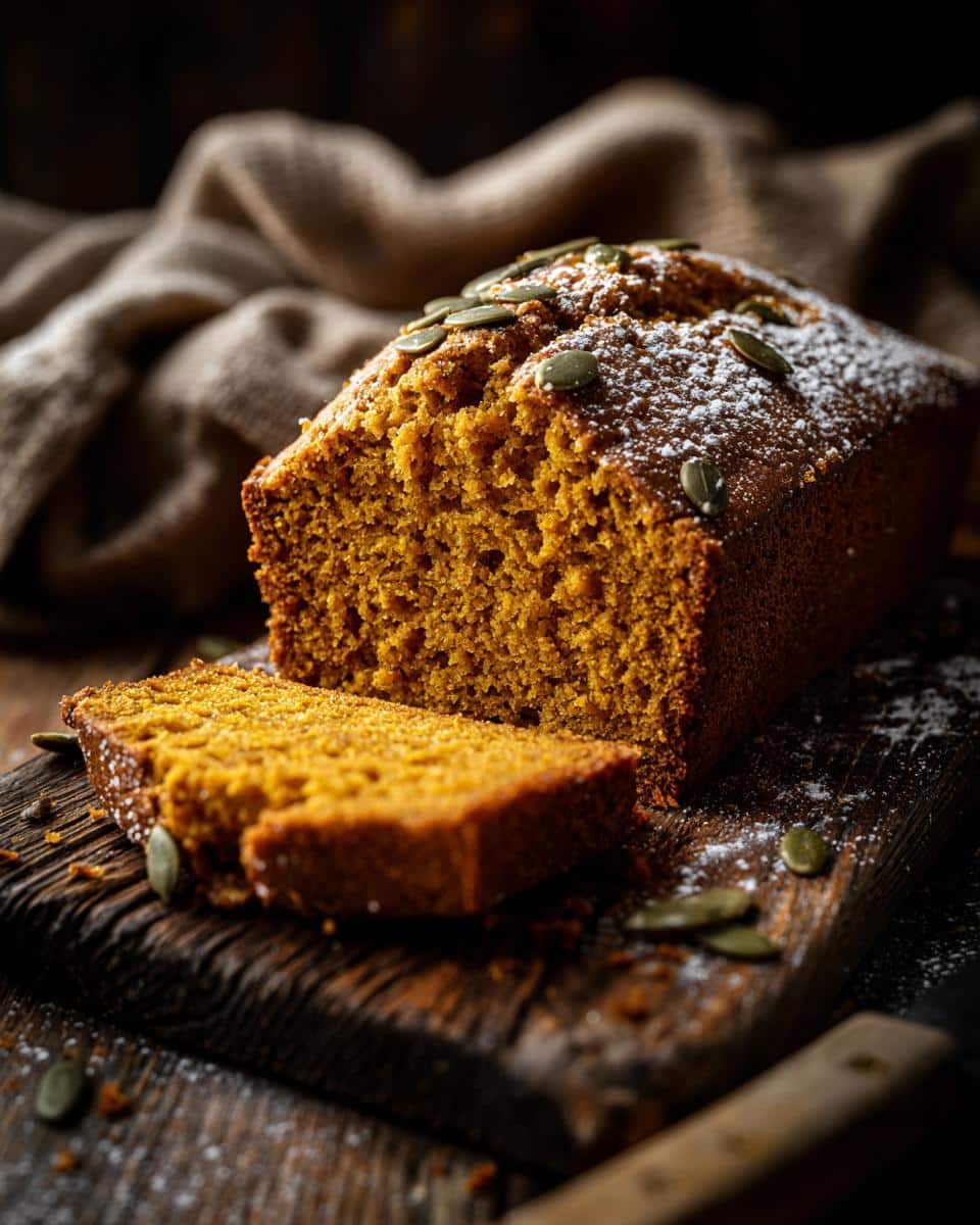 pumpkin bread - detail 2