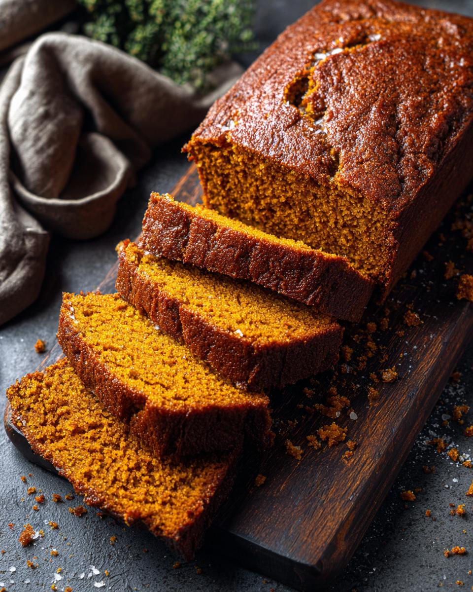 pumpkin bread - detail 3