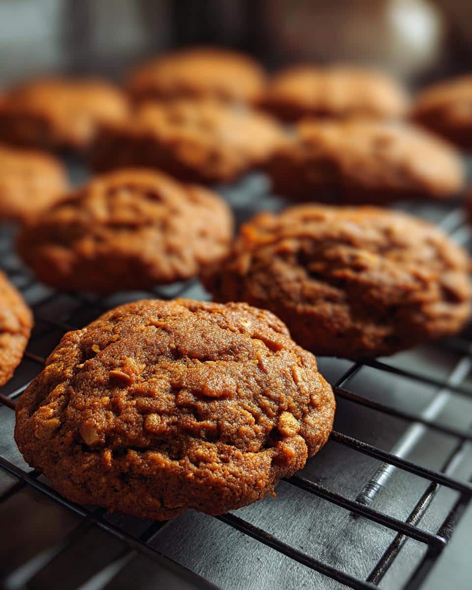 pumpkin oat cookies - detail 3