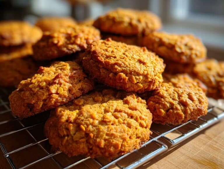 pumpkin oat cookies