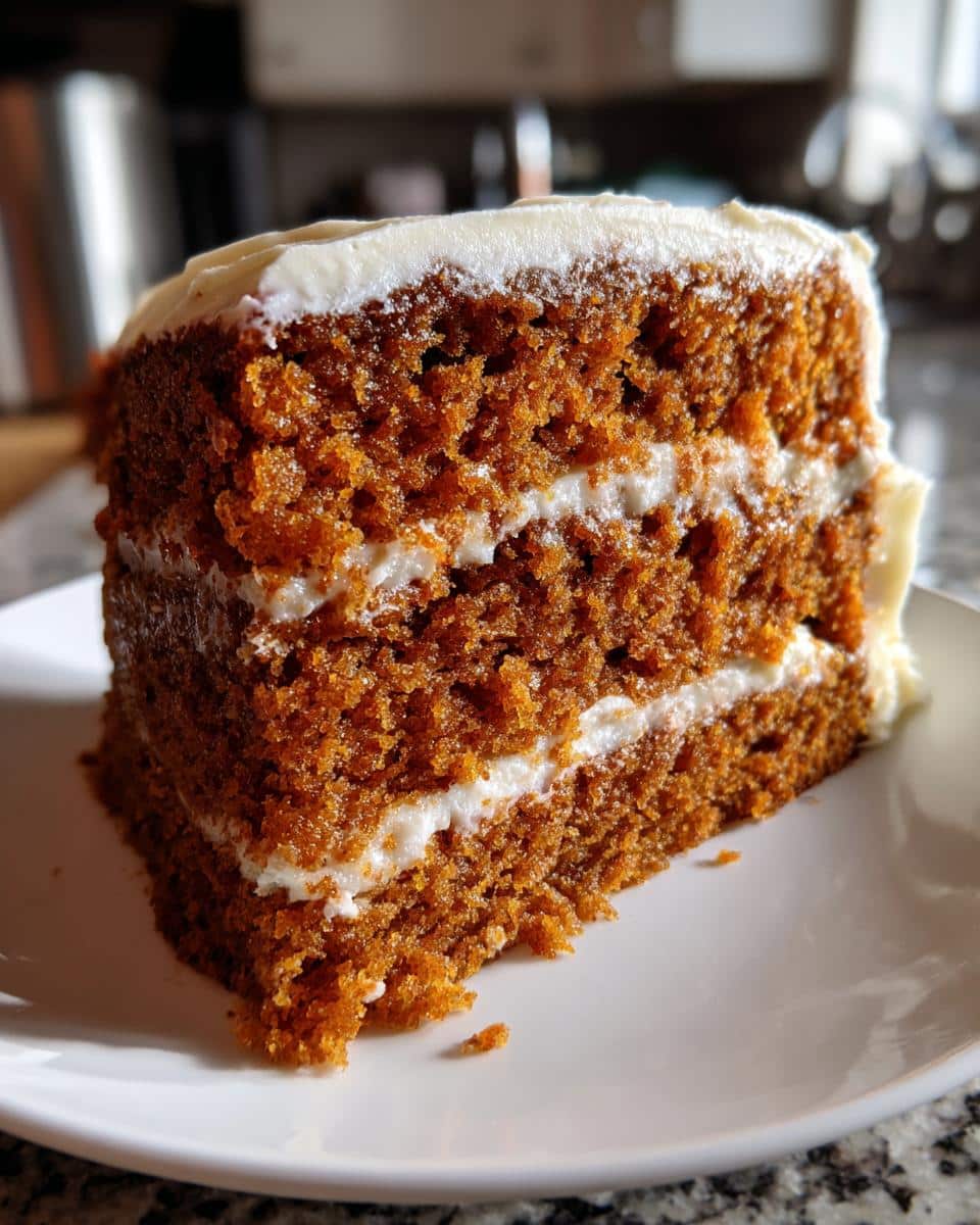 pumpkin spice cake - detail 1