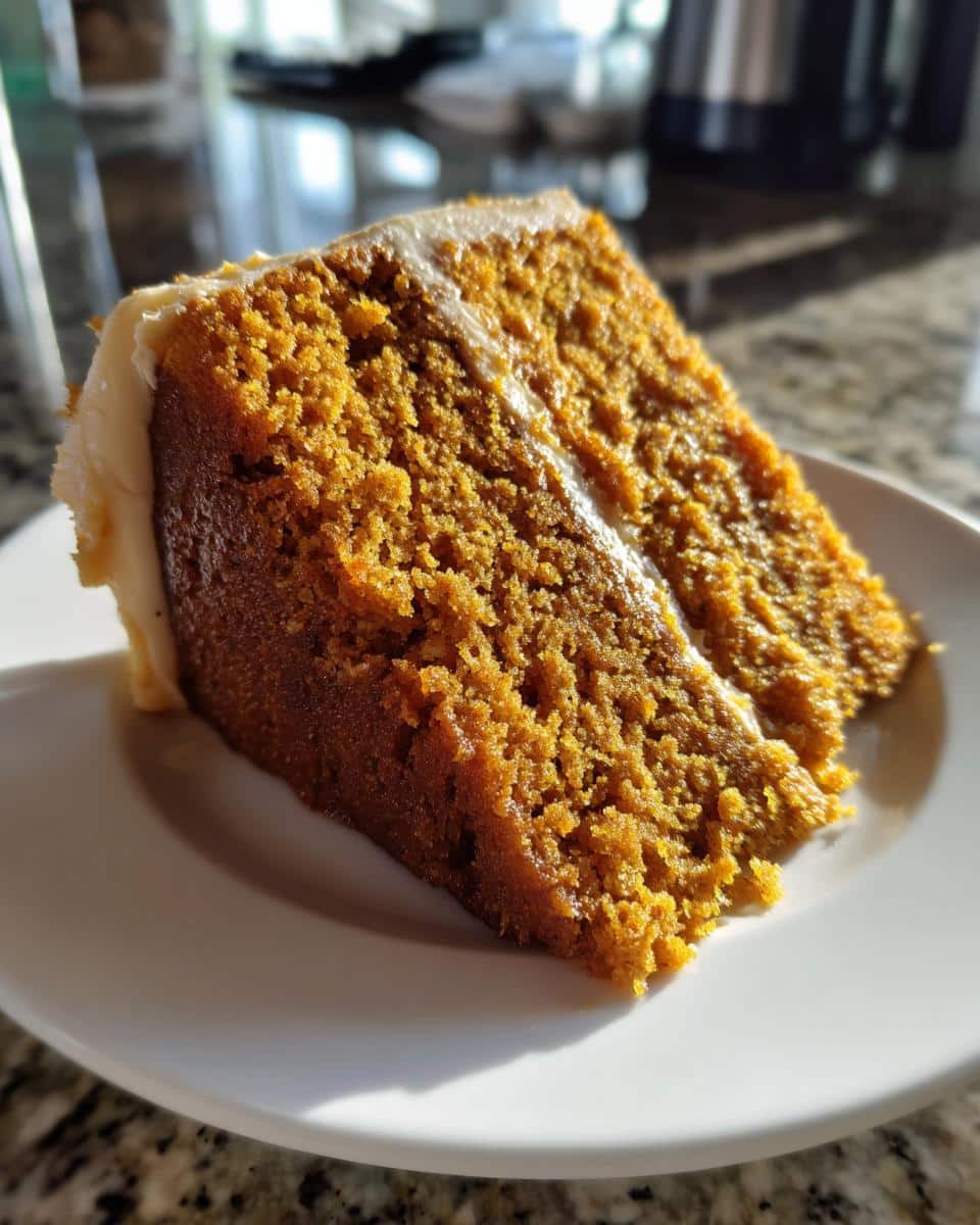 pumpkin spice cake - detail 4