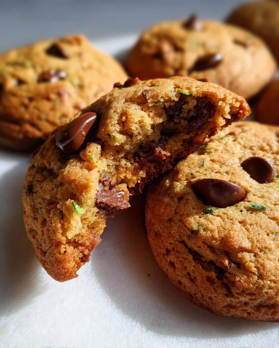 zucchini cookies - detail 3