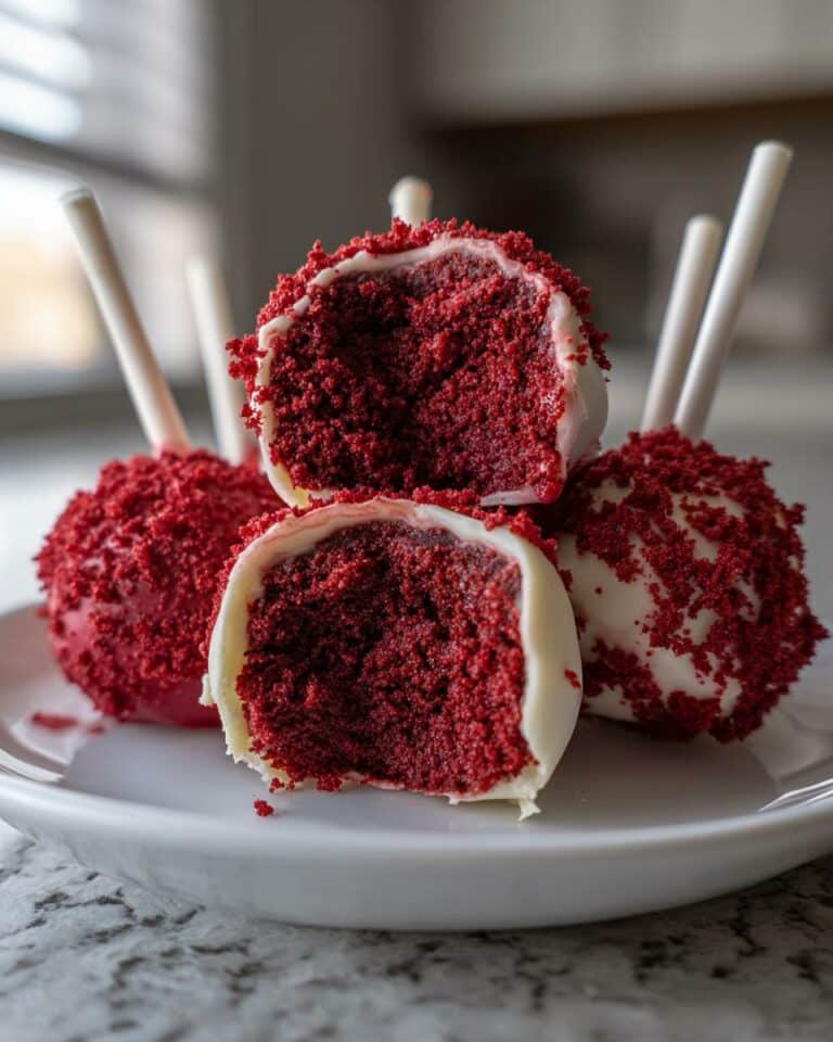 Bloody Red Velvet Cake Pops