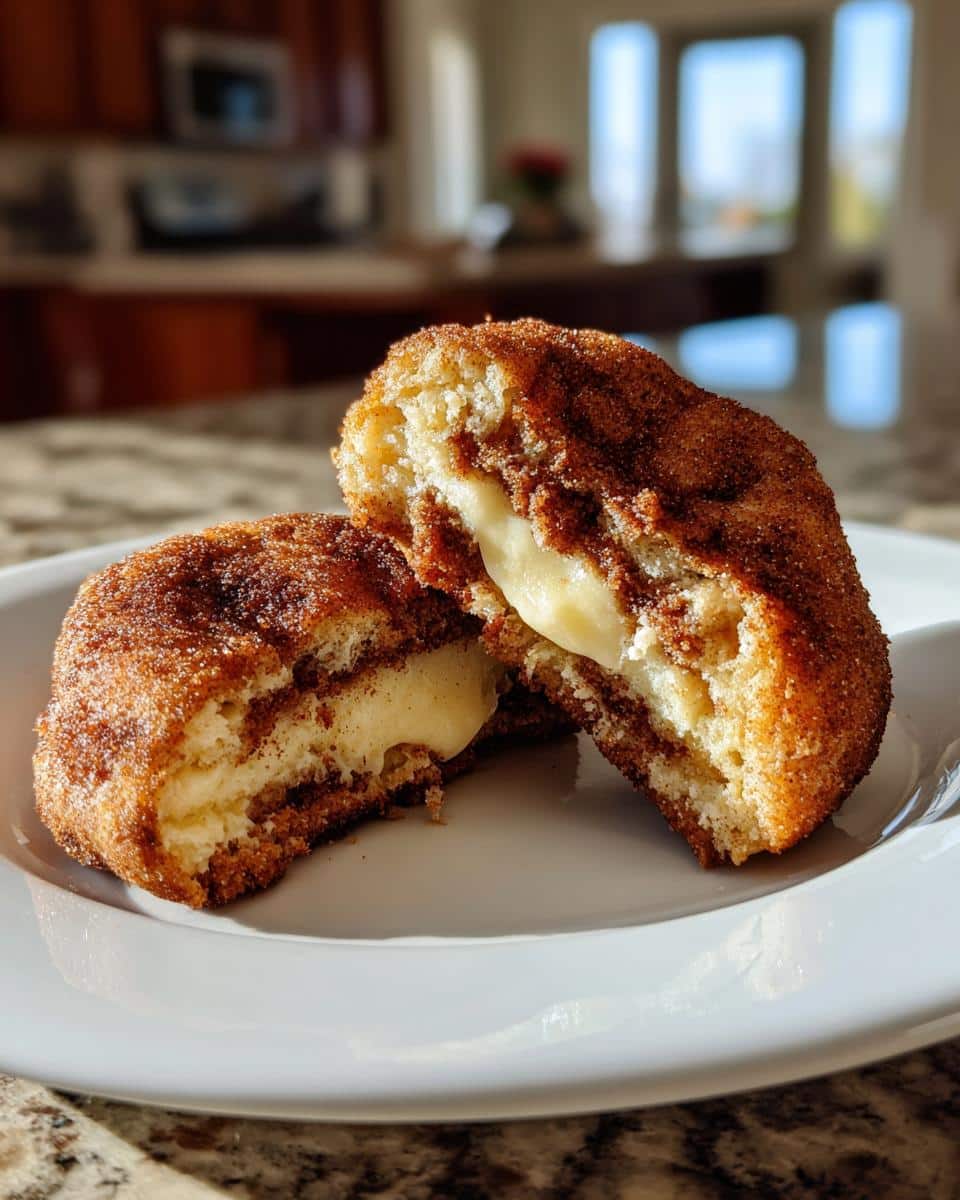 Cheesecake Stuffed Snickerdoodles - detail 1
