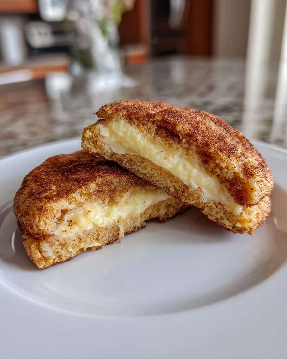 Cheesecake Stuffed Snickerdoodles - detail 3