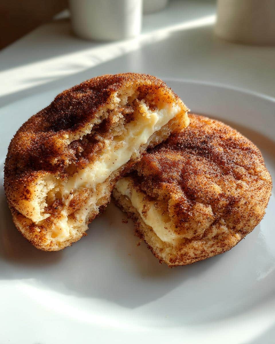 Cheesecake Stuffed Snickerdoodles - detail 4