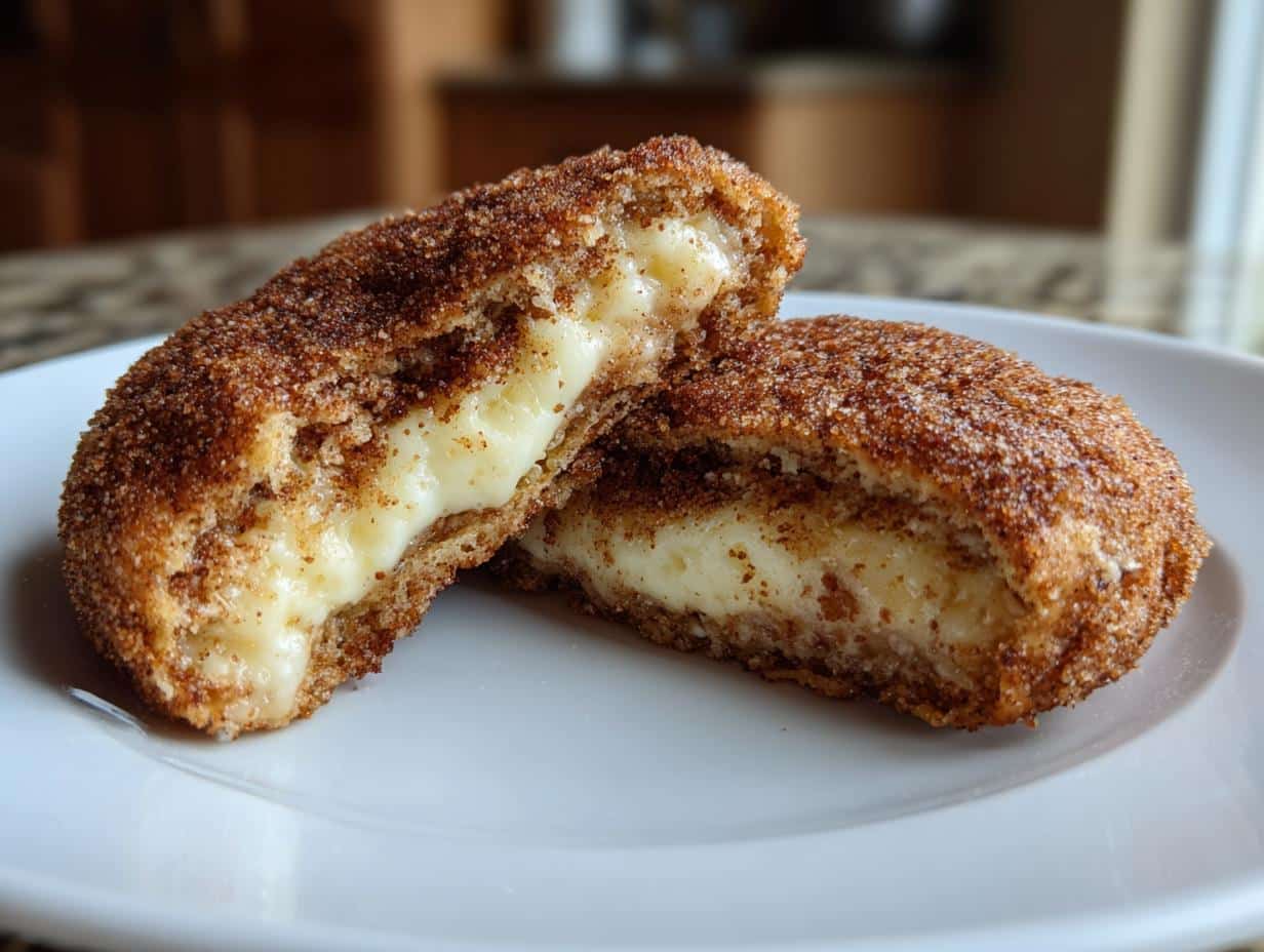 Cheesecake Stuffed Snickerdoodles