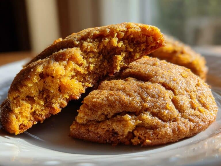 Chewy Maple Pumpkin Cookies