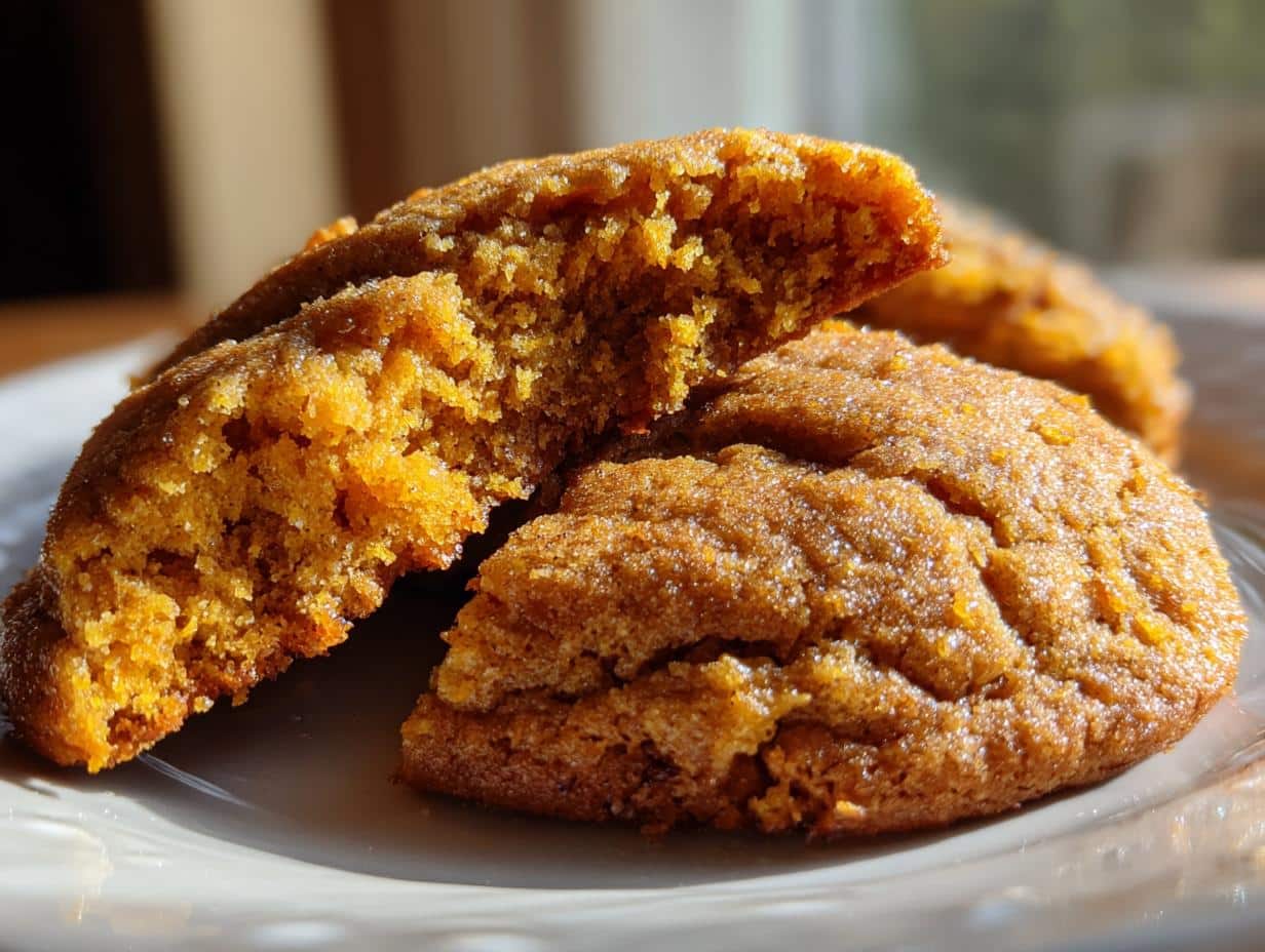Chewy Maple Pumpkin Cookies