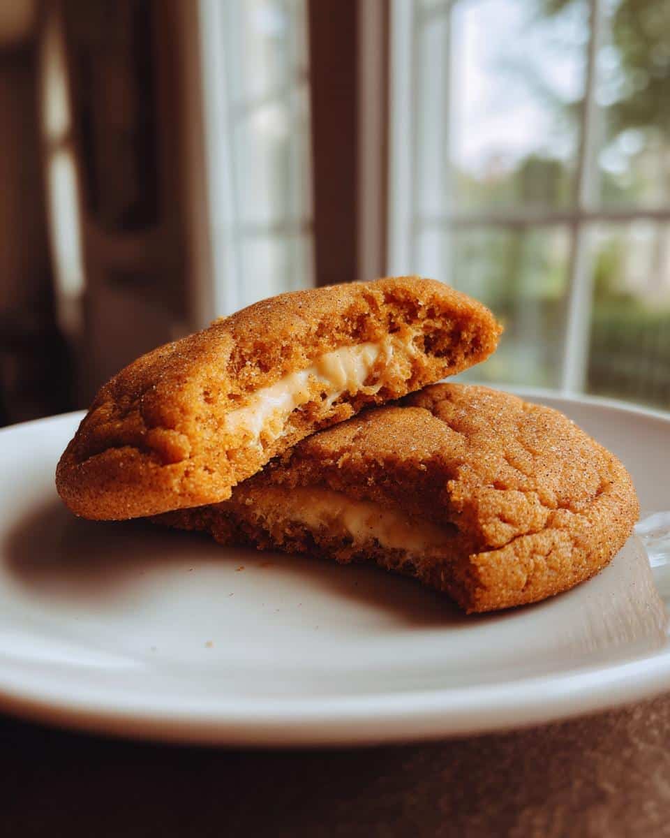 Chewy Pumpkin Snickerdoodle Cookies - detail 3