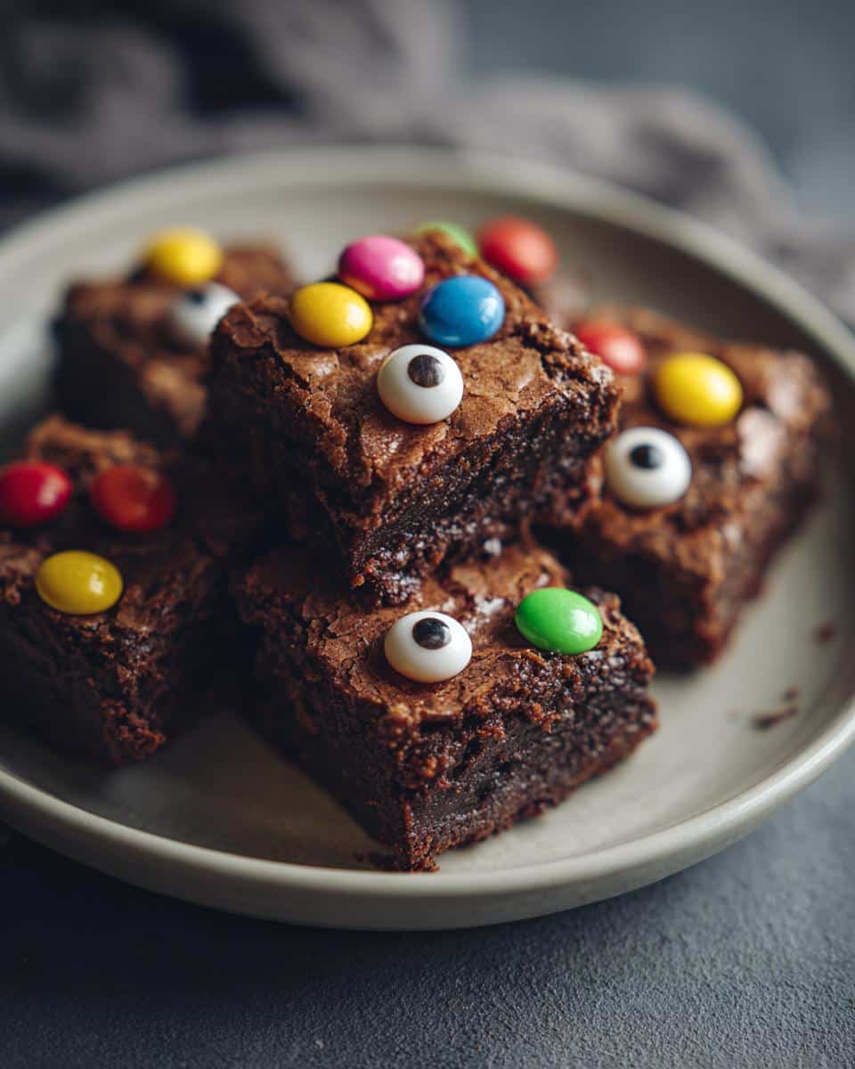 Eyeball Brownies - detail 1