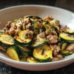 Ground Turkey and Zucchini Skillet