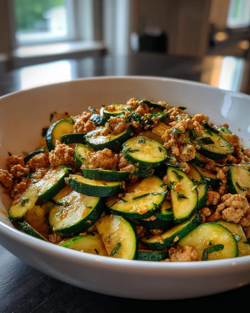 Ground Turkey and Zucchini Skillet - detail 3