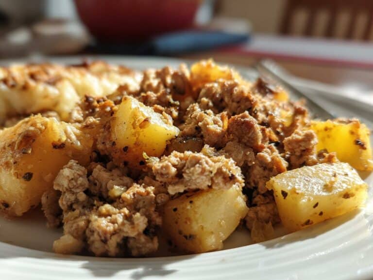 Ground Turkey with Potatoes
