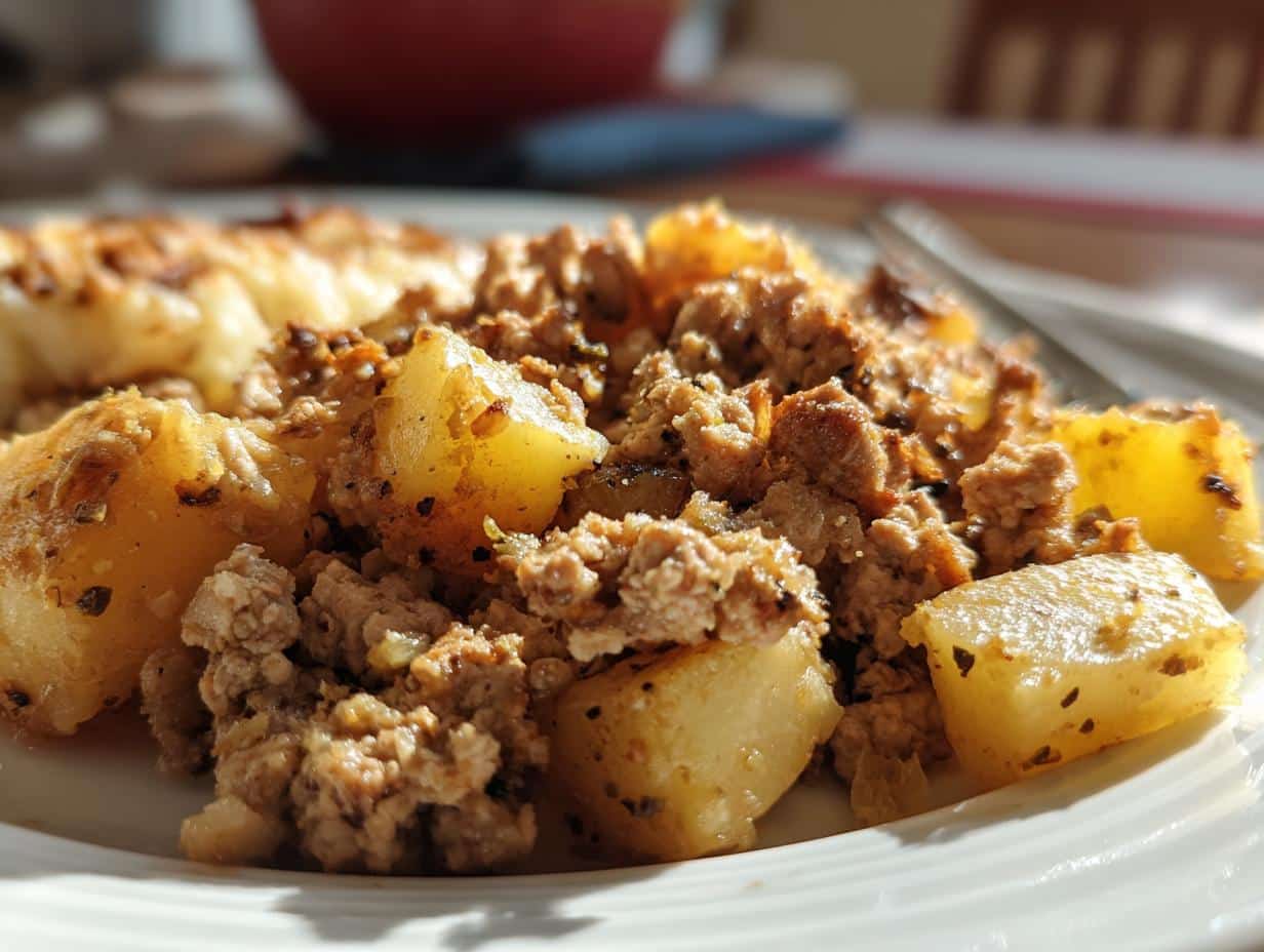 Ground Turkey with Potatoes