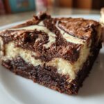 Halloween Brownies with Cream Cheese Swirl Recipe