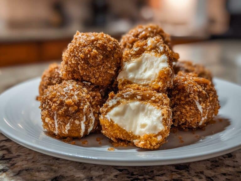 No Bake Pumpkin Cheesecake Balls