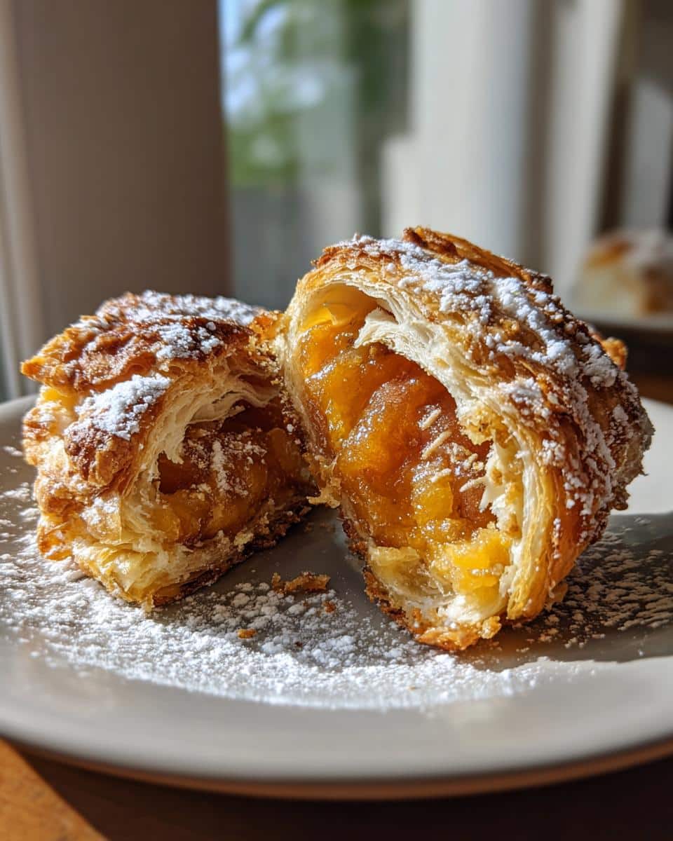 Peach Pie Cruffins Recipe - detail 3