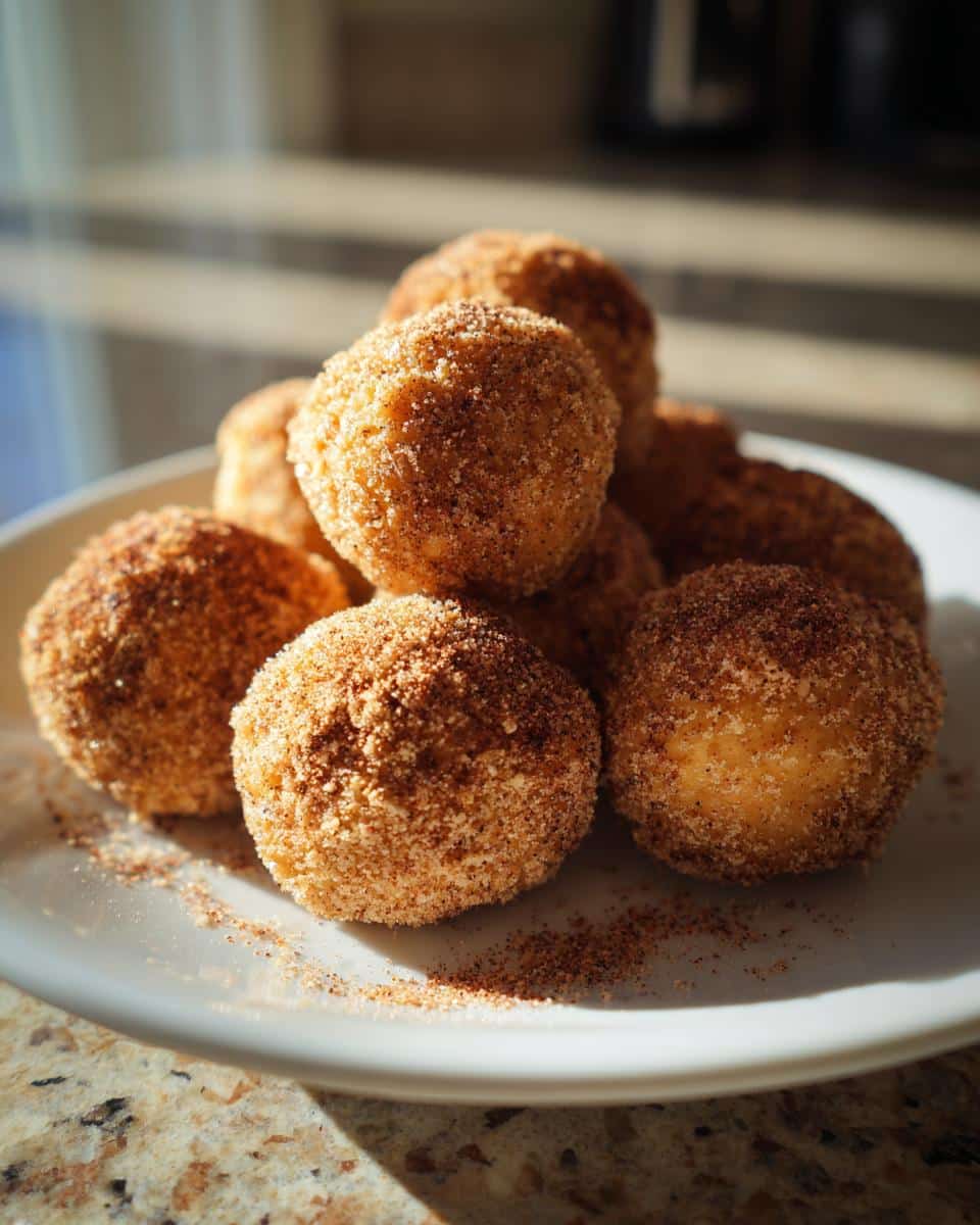 Pumpkin Cheesecake Truffles - detail 3