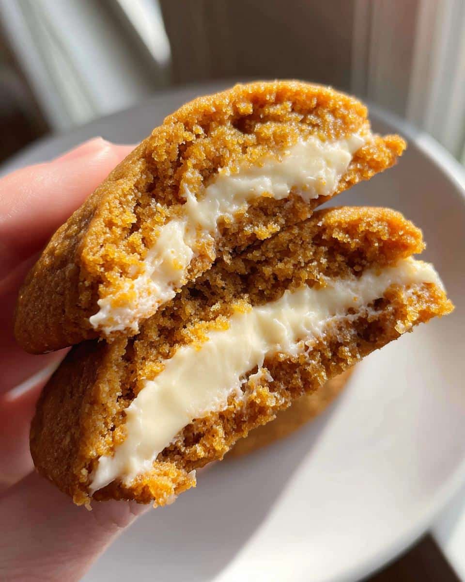 Pumpkin Sugar Cookies with Cream Cheese Frosting - detail 3