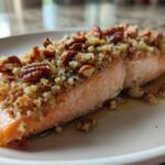 Salmon with Garlic Lemon Butter Sauce