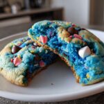 Soft & Chewy Cookie Monster Cookies