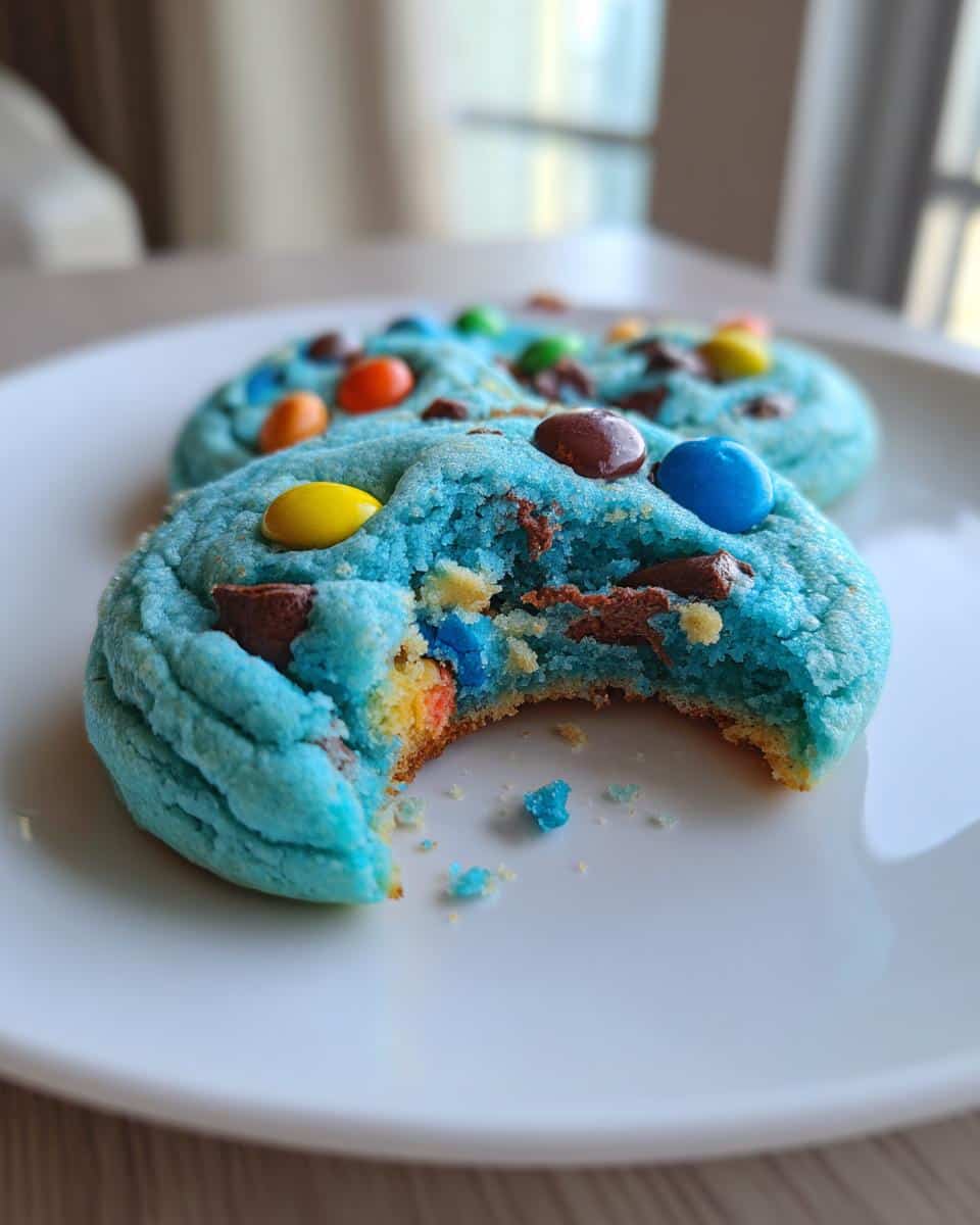 Soft & Chewy Cookie Monster Cookies - detail 2