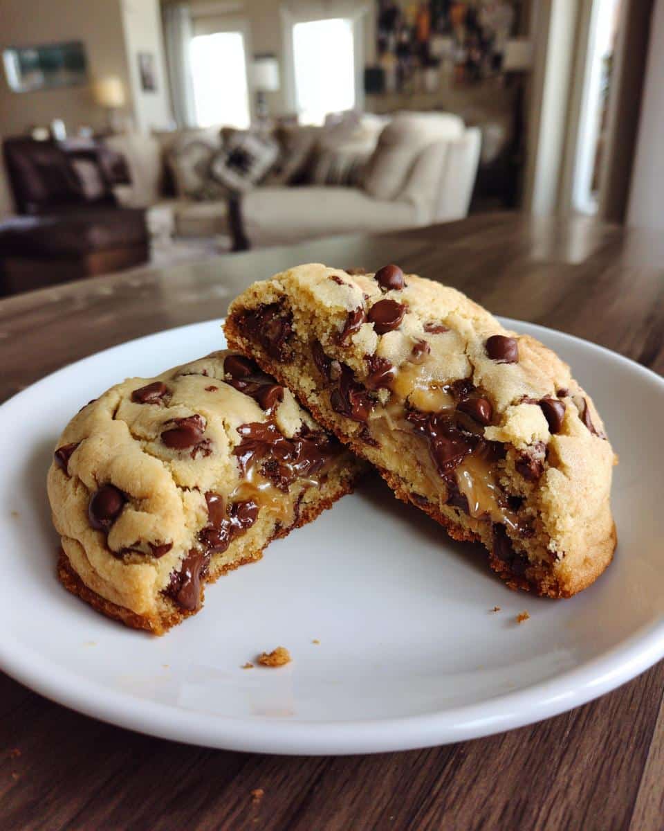 Ultra Thick Bakery Style Chocolate Chip Cookies - detail 2