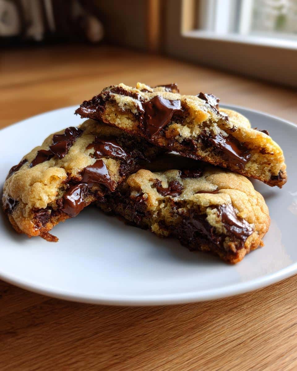 Ultra Thick Bakery Style Chocolate Chip Cookies - detail 3